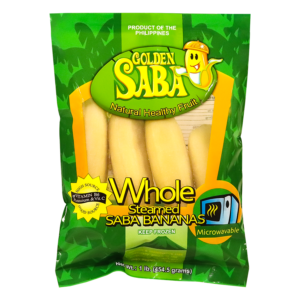 Saba Banana (Whole) Golden Saba