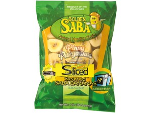 Saba Banana (Slices) Golden Saba