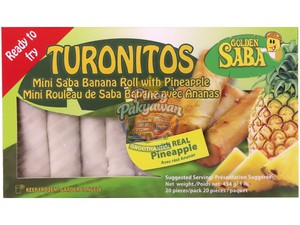 Spring Rolls Banana & Pineapple Golden Saba