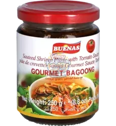 Buenas - Gourmet Bagoong Sauteed Shrimp Paste Tomato Sauce 250g