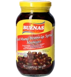 Buenas - Red Mung Beans in Syrup 340g