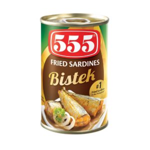 555 SARDINES FRIED BISTEK