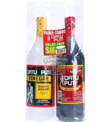 Datu Puti - Soy Sauce + Vinegar Value Pack 1L