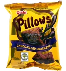 Oishi - Pillows Crackers Choco-Filled 38g