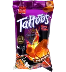 W.L. - Tattoos Corn Tube BBQ 60g