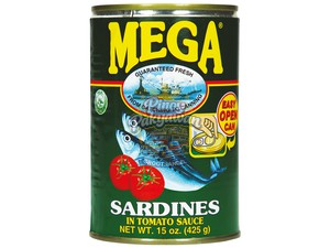 Mega sardines in Tomato Sauce 425gr
