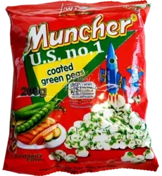 W.L. - Muncher Coated Green Peas Spicy Beef 200g