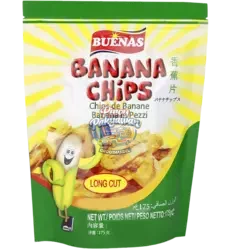Buenas - Banana Chips Long Cut 175g