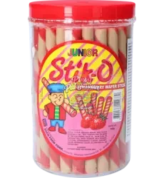Stik-O - Wafer Sticks Strawberry 380g