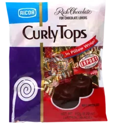 Ricao - Curly Tops Milk Chocolate 150g