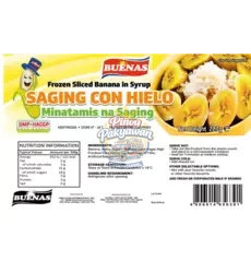 Buenas - Sliced Banana in Syrup 454g