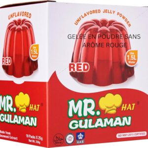 MR. HAT JELLY POWDER (GULAMAN) red
