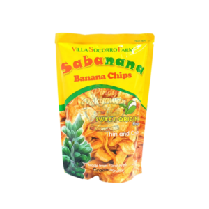 SABANANA BANANA CHIPS SWEET ORIGINAL 100G